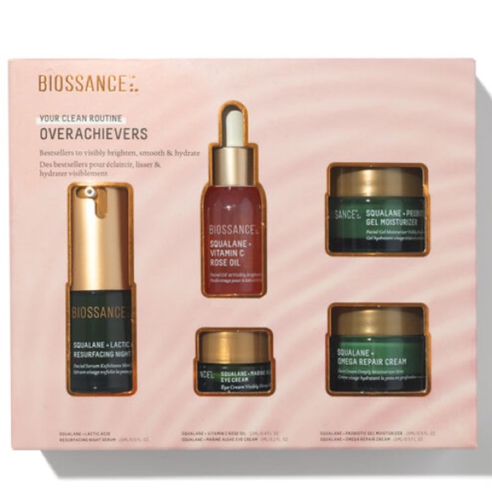 Biossance Overachievers Set - $116 Value - New in Box